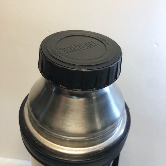 Vintage Stainless Steel Quart Size Thermos TherMax With Handle - Picture 14 of 15